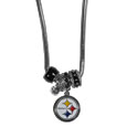 Pittsburgh Steelers Euro Bead Necklace